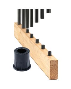 Deckorators Black Plastic Classic Baluster Connector (20-Pack)