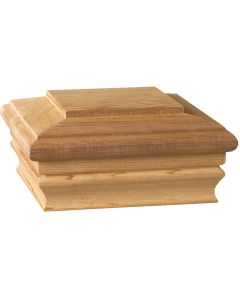 Deckorators 6 In. x 6 In. Cedar Press-On Post Cap