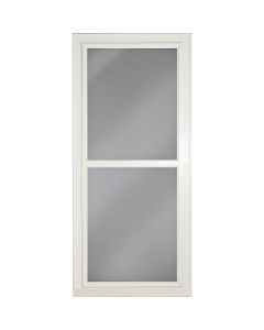 Larson Easy Vent 146 Series 36 In. W x 81 In. H x 1-7/8 In. Thick White Full View Aluminum Storm Door