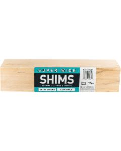 Nelson Wood Shims 12 In. L. Super Wide Shims (12-Count)