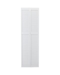 Alexandria Moulding 30 In. W. x 80 In. H. Primed White Bi-Fold Door