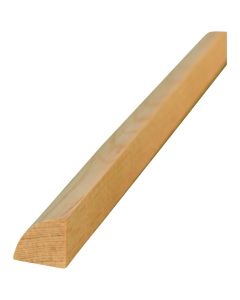 Alexandria Moulding 11/16 In. W. x 11/16 In. H. x 8 Ft. L. Solid Pine Quarter Round Molding