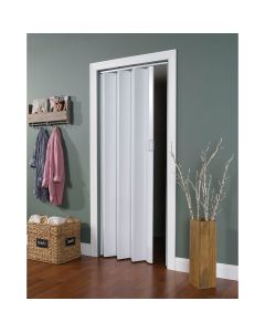 Spectrum Encore 24 In. to 36 In. W. x 80 In. H. White Accordion Folding Door