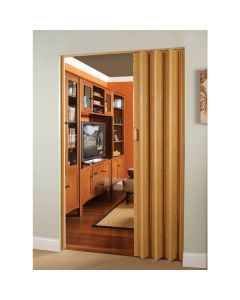 Spectrum Encore 24 In. to 36 In. W. x 80 In. H. Oak Accordion Folding Door