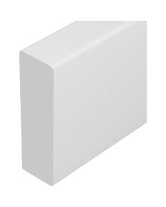 Westlake Royal Building Products Craftsman 2-1/4 In. W. x 11/16 In. L. x 8 Ft. White PVC Casing