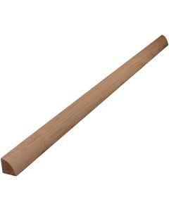 Alexandria Moulding 3/4 In. W. x 3/4 In. H. x 8 Ft. L. Solid Pine Quarter Round Molding