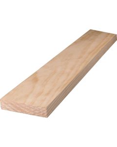 Alexandria Moulding 1 In. x 4 In. x 4 Ft. Pine Board