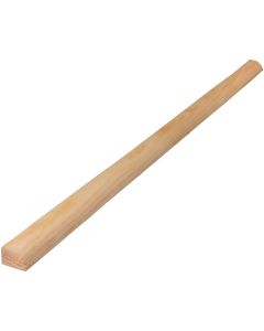 Alexandria Moulding 1/2 In. W. x 3/4 In. H. x 8 Ft. L. Solid Pine Base Shoe Molding