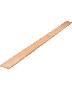 Alexandria Moulding 1/4 In. W. x 1-3/8 In. H. x 8 Ft. L. Solid Pine Lattice Molding