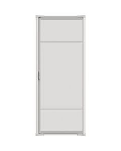 Larson Brisa 32 In. to  36 In. W x 80 In. to 81 In. H Single Door White Retractable Screen