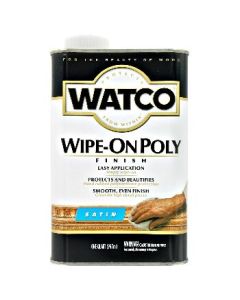 WATCO 1 QT WIPE ON POLY