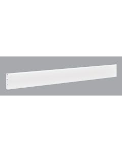 Outdoor Essentials 2 In. x 6 In. x 96 In. White Vinyl Fence Rail