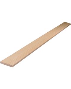 Alexandria Moulding 3/8 In. W. x 2-1/4 In. H. x 8 Ft. Solid Pine Panel Strip Mullion