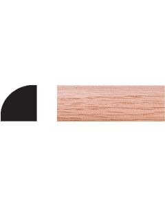 House of Fara 3/4 In. W. x 3/4 In. H. x 96 In. L. Solid Red Oak Quarter Round