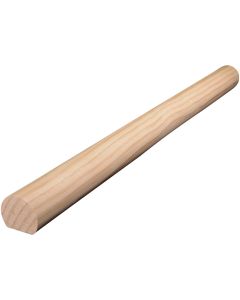 Alexandria Moulding 1-1/2 x 1-11/16 In. x 12 Ft. Solid Pine Handrail