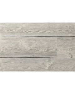 American Pacific 1/4 In. x 4 Ft. x 8 Ft. Coastal Ivory Shiplap Wall Paneling