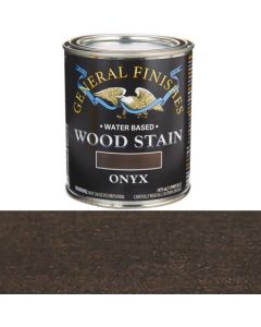 1 Pt General Finishes WFPT Onyx Wood Stain Water-Based Penetrating Stain