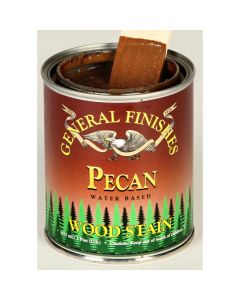 1 Qt General Finishes WPQT Pecan Wood Stain Water-Based Penetrating Stain