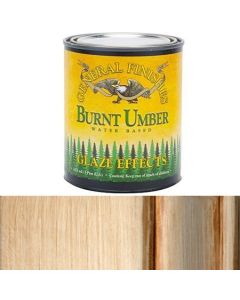 1 Pt General Finishes PTBU Burnt Umber Glaze Effects Water-Based Translucent Color