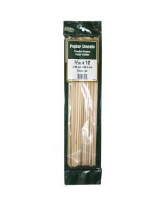 Madison Mill 3/16 In. x 12 In. Poplar Dowel Rod (24 Pieces)