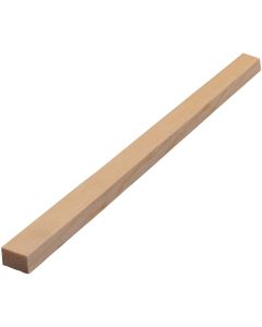 Alexandria Moulding 1/2 In. W. x 3/4 In. H. x 8 Ft. L. Solid Pine Flat Molding