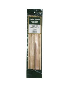 Madison Mill 3/8 In. x 12 In. Poplar Dowel Rod (8 Pieces)