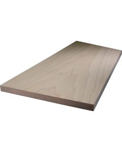 Alexandria Moulding 1 In. x 12 In. x 4 Ft. Poplar Board