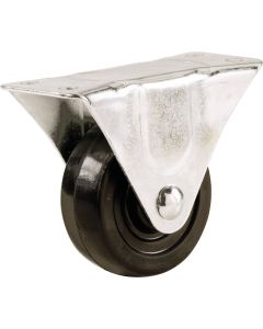 1-1/2" Rigid Rbbr Caster