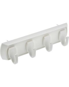 Hillman High and Mighty 5 Lb. Capacity White Key Rail