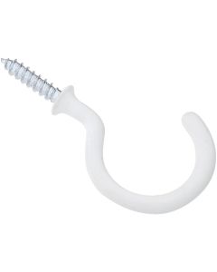 1-1/2" Cup Hook White