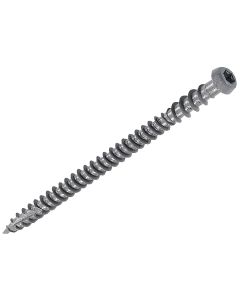 FastenMaster TrapEase 3, #10 x 2-1/2 In. Gray Ultimate Composite Deck Screw (1050 Ct. Pail)