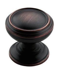 Amerock Revitalize Oil Rubbed Bronze 1-1/4 In. Cabinet Knob