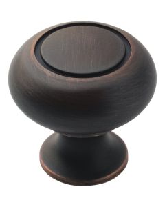 Amerock Everyday Heritage Oil Rubbed Bronze 1-1/4 In. Cabinet Knob