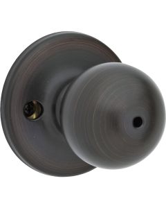 Kwikset Polo Venetian Bronze Bed & Bath Door Knob