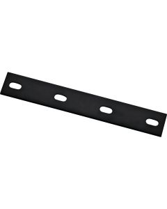 10"X1.5"X1/8" Mnding Plate Blk