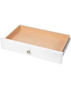 Easy Track 4 In. White Deluxe Drawer