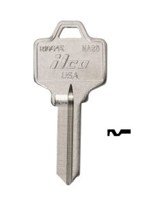 ILCO National Nickel Plated File Cabinet Key, NA25/DIB R1064E (10-Pack)