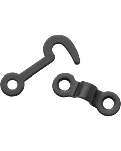 National Oil Rubbed Bronze Decorative Hook and Staple (2 Count)