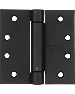 National 4 In. Oil Rubbed Bronze Square Spring Door Hinge