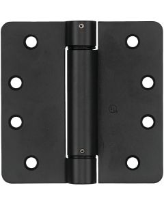 4 X 4 Spring Hinge 1/4 Orb