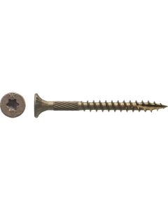 Big Timber #8 x 1-3/4 In. Bronze Flat Head Wood Screw (173 Ct., 1 Lb.)