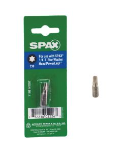 Spax 1/4 In. x 1 In. T30 T-Star Plus Insert Screwdriver Bit