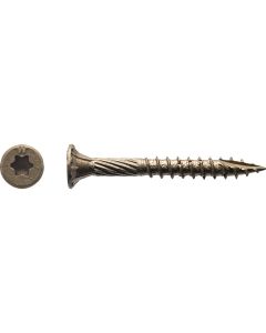 Big Timber #9 x 1-1/2 In. Bronze Flat Head Wood Screw (140 Ct., 1 Lb.)