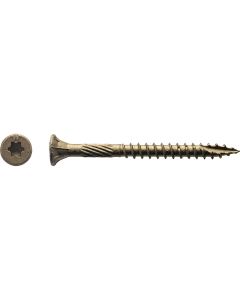 Big Timber #9 x 2 In. Bronze Flat Head Wood Screw (118 Ct., 1 Lb.)