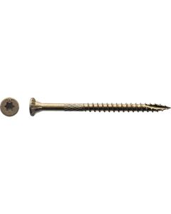 Big Timber #9 x 2-1/2 In. Bronze Flat Head Wood Screw (93 Ct., 1 Lb.)