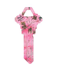 ILCO Schlage Realtree Paradise Pink Camo Design Decorative Key, SC1 / KCSC1-RT XTRA PARADISE