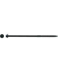 Big Timber #14 x 6 In. Black Log Structure Screw (25 Ct.)