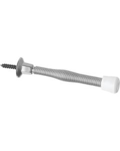 National 1410 Satin Nickel Spring Door Stop