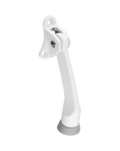 National V238 4 In. White Kickdown Door Holder