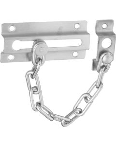 National Satin Chrome Security Chain Door Guard